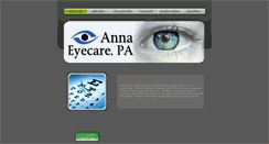 Desktop Screenshot of annaeyecare.com