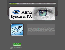 Tablet Screenshot of annaeyecare.com